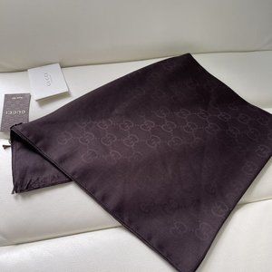 Gucci GG Scarf Coffee Color